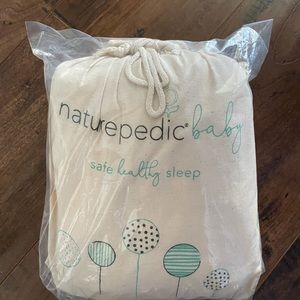 Naturepedic Organic Cotton Mattress Protector for Crib